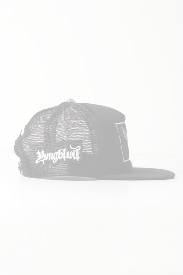 画像5: CHROME HEARTS  クロムハーツ HAT-FOTI/AS/YB-TRUCKER CAP／FOTI(フォティ)×エアロ スミス×ヤングブラッド トラッカーキャップ{304219199BLKOSZ01G-BFS} (5)