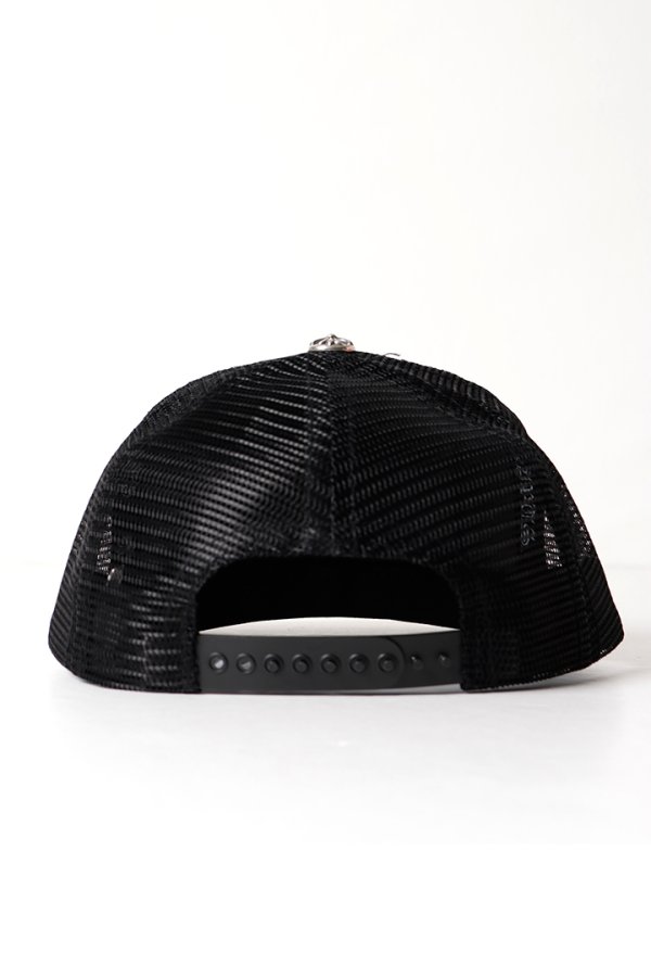 画像4: ★海外買付 新品 インボイス付 CHROME HEARTS  クロムハーツ CH ロンドン トラッカーキャップ{304112505BLKBR0470-BFS} (4)