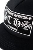 画像5: ★海外買付 新品 インボイス付 CHROME HEARTS  クロムハーツ CH ロンドン トラッカーキャップ{304112505BLKBR0470-BFS} (5)