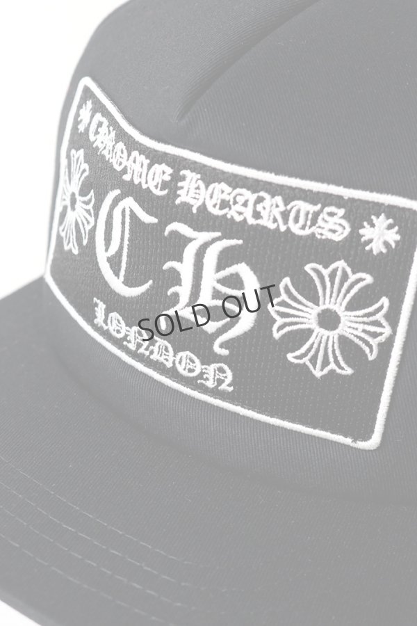 画像5: ｛SOLD｝★海外買付 新品 インボイス付 CHROME HEARTS  クロムハーツ 【ロンドン限定】 CH トラッカーキャップ{304112505BLKBR0470-BFS} (5)