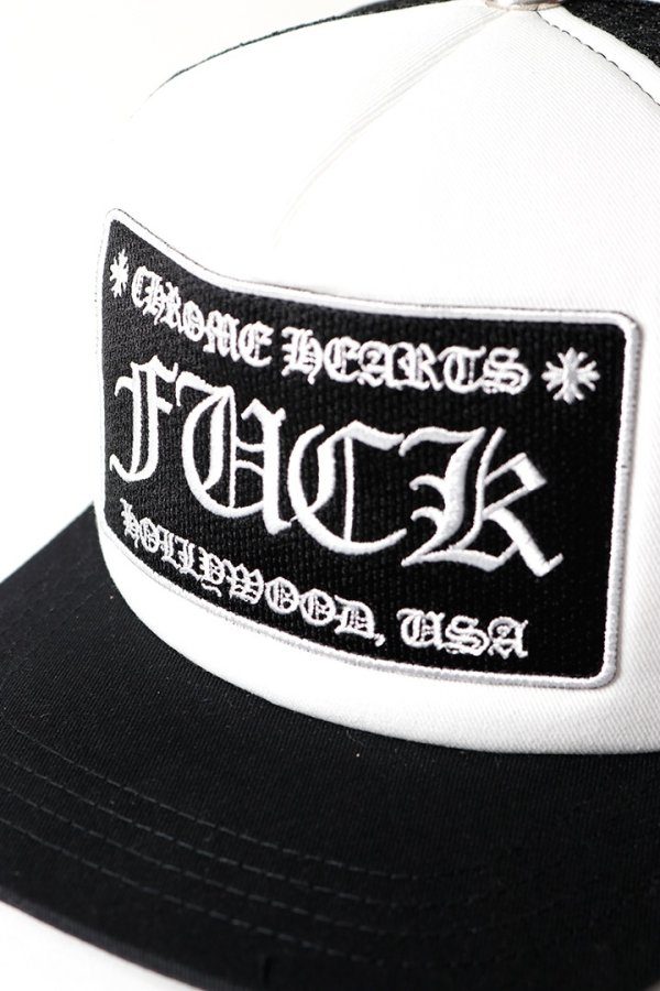 画像5: ★海外買付 新品 インボイス付 CHROME HEARTS  クロムハーツ FUCK ハリウッド トラッカーキャップ{304112505BLWBR0130-BFS} (5)
