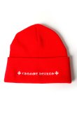 画像1: ★海外買付 新品 インボイス付 CHROME HEARTS  クロムハーツ CH ワッチキャップ{304053702REDXXX316-BFS} (1)
