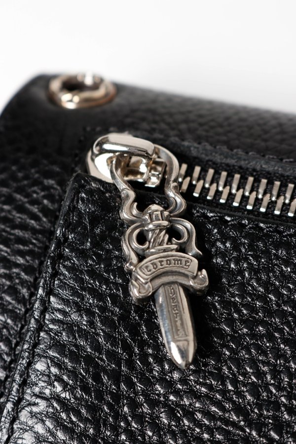 画像3: ★海外買付 新品 インボイス付 CHROME HEARTS  クロムハーツ ウェーブウォレット クロスボタン{302014801A06XXX001-BFS} (3)