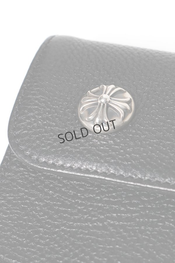 画像4: {SOLD}★海外買付 新品 インボイス付 CHROME HEARTS  クロムハーツ ウェーブウォレット クロスボタン{302014801A06XXX001-BFS} (4)
