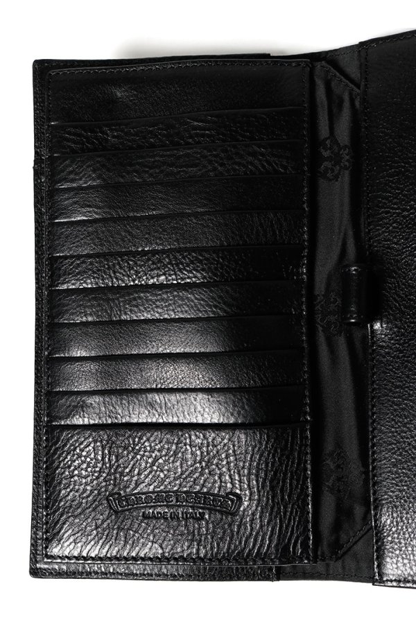 画像6: ★海外買付 新品 インボイス付 CHROME HEARTS  クロムハーツ ウェーブウォレット クロスボタン{302014801A06XXX001-BFS} (6)