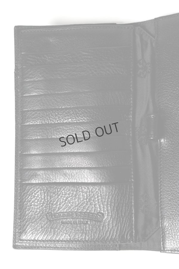 画像6: {SOLD}★海外買付 新品 インボイス付 CHROME HEARTS  クロムハーツ ウェーブウォレット クロスボタン{302014801A06XXX001-BFS} (6)