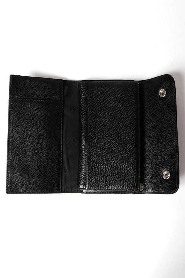 画像10: ★海外買付 新品 インボイス付 CHROME HEARTS  クロムハーツ ウェーブウォレット クロスボタン{302014801A06XXX001-BFS} (10)