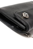 画像13: ★海外買付 新品 インボイス付 CHROME HEARTS  クロムハーツ ウェーブウォレット クロスボタン{302014801A06XXX001-BFS} (13)