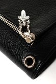 画像14: ★海外買付 新品 インボイス付 CHROME HEARTS  クロムハーツ ウェーブウォレット クロスボタン{302014801A06XXX001-BFS} (14)