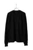 画像1: CHROME HEARTS クロムハーツ 【マイアミ限定】セメタリークロス ロングスリーブTシャツ{-BFS} (1)