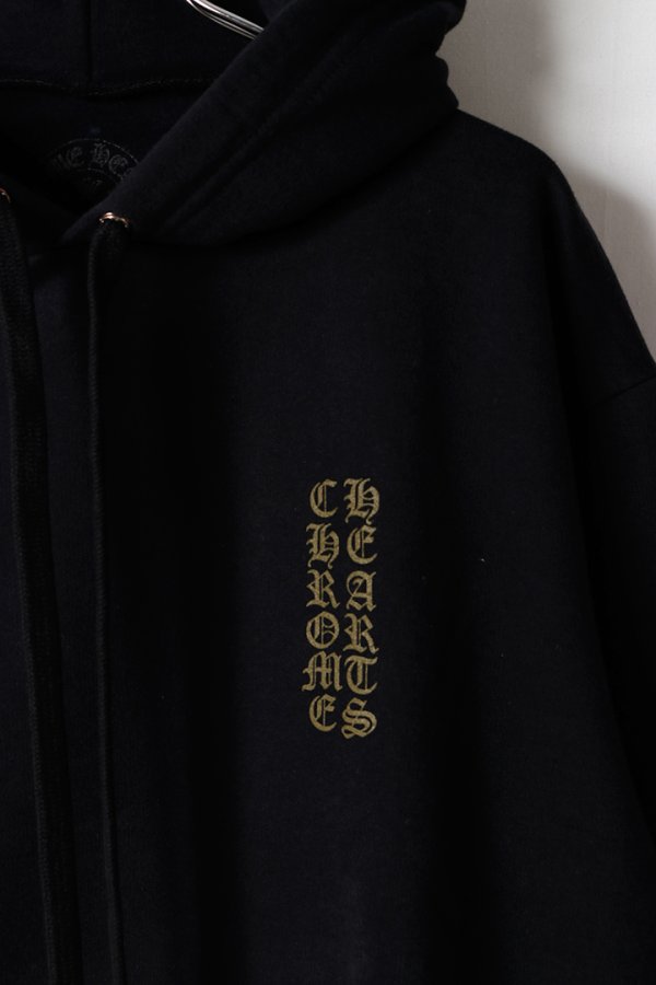 画像3: CHROME HEARTS クロムハーツ アーミーグリーンヴァーティカルロゴ/アームロゴ プルオーバーパーカー{-BFS} (3)