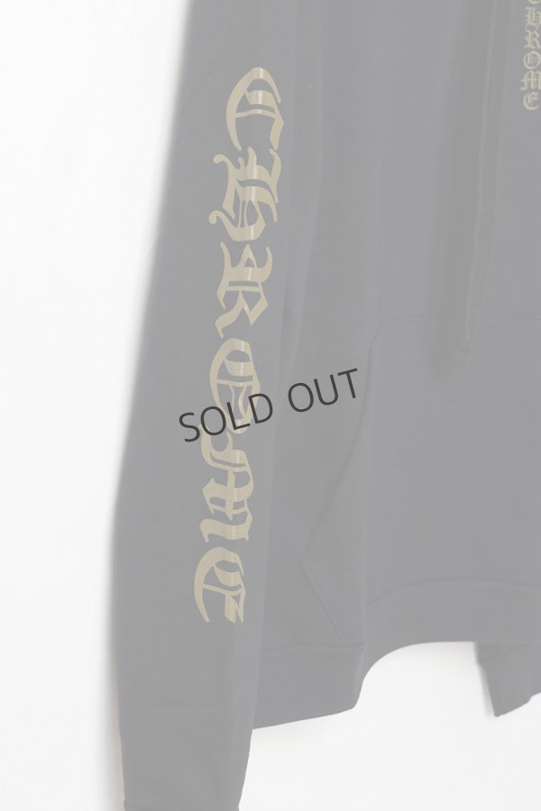 画像5: {SOLD}CHROME HEARTS クロムハーツ アーミーグリーンヴァーティカルロゴ/アームロゴ プルオーバーパーカー{-BFS} (5)