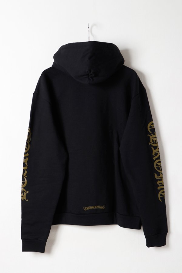 画像7: CHROME HEARTS クロムハーツ アーミーグリーンヴァーティカルロゴ/アームロゴ プルオーバーパーカー{-BFS} (7)