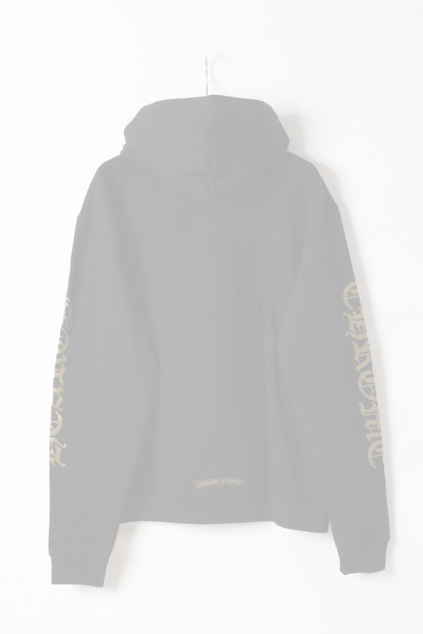 画像7:  {SOLD} CHROME HEARTS クロムハーツ アーミーグリーンヴァーティカルロゴ/アームロゴ プルオーバーパーカー {-BFS}  :CH202603-03-BLK  (7)