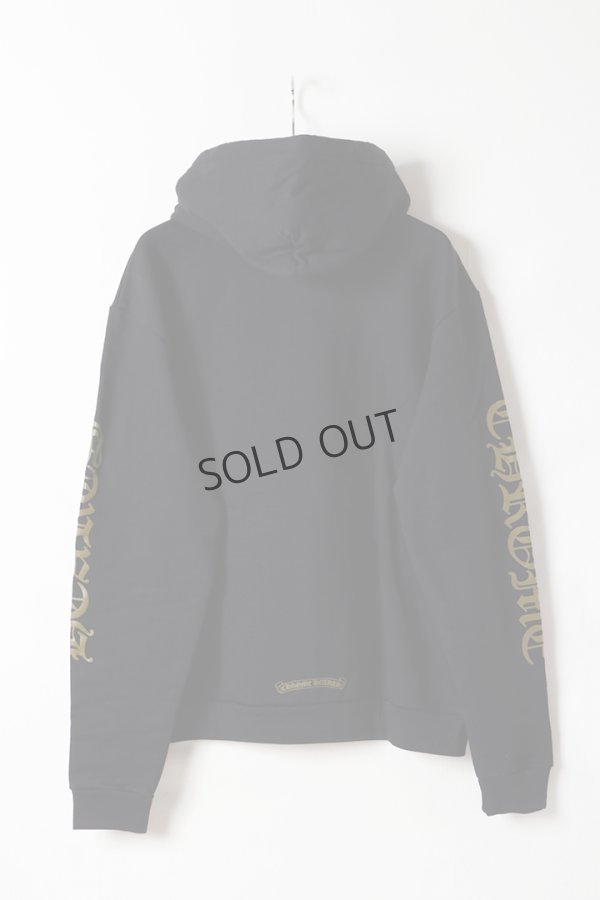 画像7: {SOLD}CHROME HEARTS クロムハーツ アーミーグリーンヴァーティカルロゴ/アームロゴ プルオーバーパーカー{-BFS} (7)