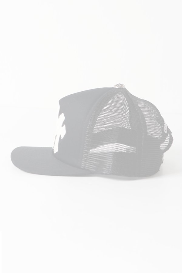 画像3:   CHROME HEARTS クロムハーツ 3セメタリークロスハラコパッチ トラッカーメッシュキャップ {-BFS}  :CH202603-06-BLK-F  (3)