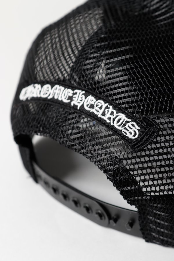 画像5: CHROME HEARTS クロムハーツ 3セメタリークロスハラコパッチ トラッカーメッシュキャップ{-BFS} (5)