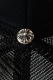 画像6: CHROME HEARTS クロムハーツ 3セメタリークロスハラコパッチ トラッカーメッシュキャップ{-BFS} (6)