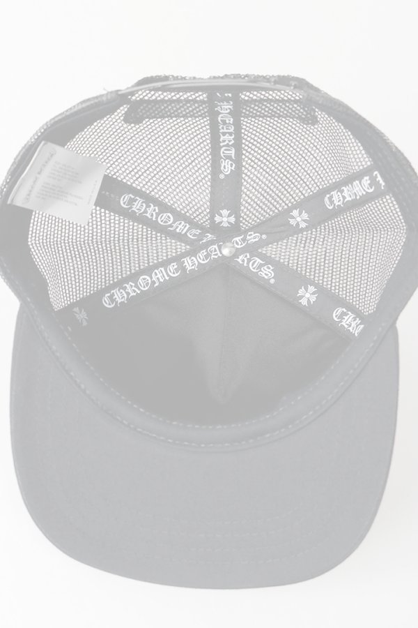 画像8:   CHROME HEARTS クロムハーツ 3セメタリークロスハラコパッチ トラッカーメッシュキャップ {-BFS}  :CH202603-06-BLK-F  (8)