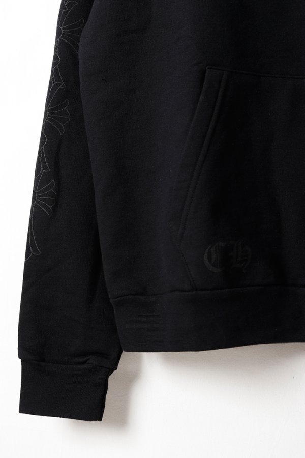 画像5: CHROME HEARTS クロムハーツ 【マイアミ限定】ヴァーティカルロゴ /セメタリークロス プルオーバーパーカー{-BFS} (5)