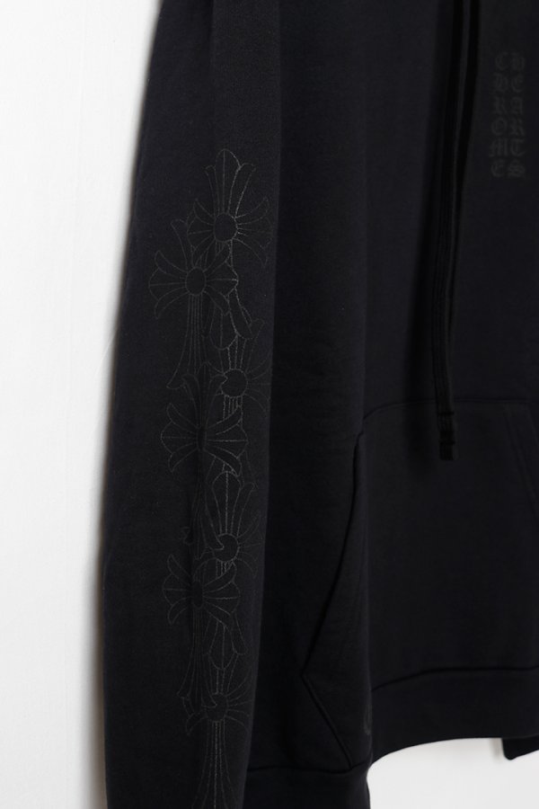 画像6: CHROME HEARTS クロムハーツ 【マイアミ限定】ヴァーティカルロゴ /セメタリークロス プルオーバーパーカー{-BFS} (6)