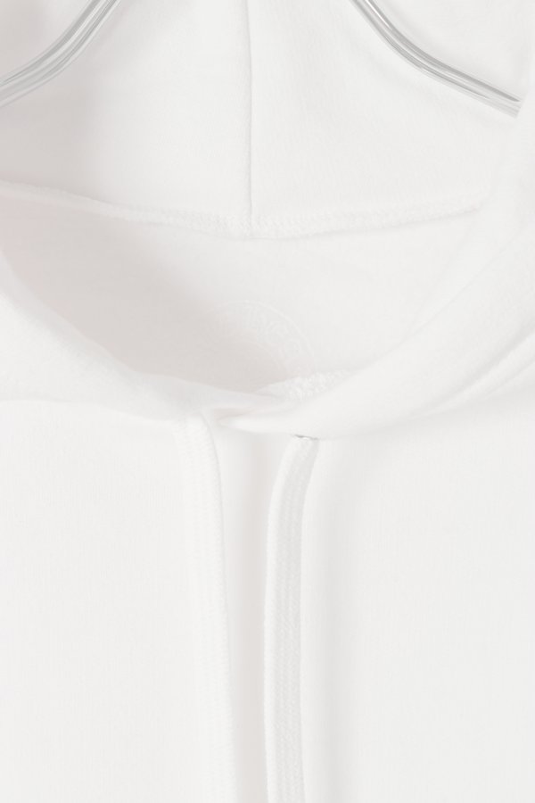 画像2:   CHROME HEARTS クロムハーツ ピンクホースシュー/フローラルクロス プルオーバーパーカー {-BFS}  :CH202603-09-WHT-L  (2)