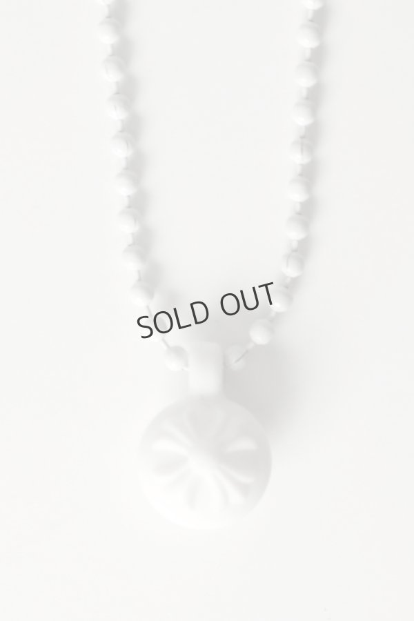画像3: {SOLD}★新品 インボイス付 CHROME HEARTS クロムハーツ クロスボール シリコンネックレス{-BFS} (3)