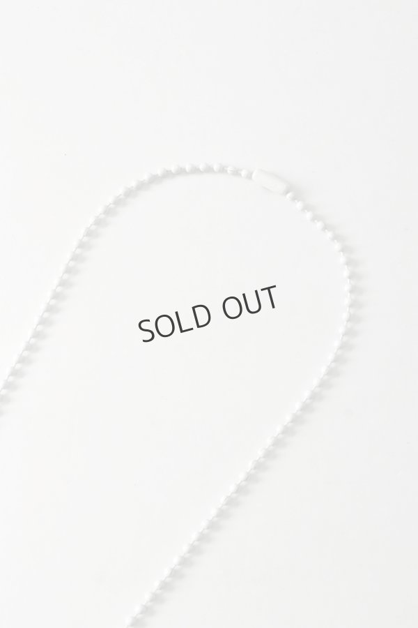 画像6: {SOLD}★新品 インボイス付 CHROME HEARTS クロムハーツ クロスボール シリコンネックレス{-BFS} (6)