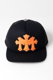 画像2: CHROME HEARTS クロムハーツ 3セメタリークロス パッチ トラッカーメッシュキャップ{-BFS} (2)