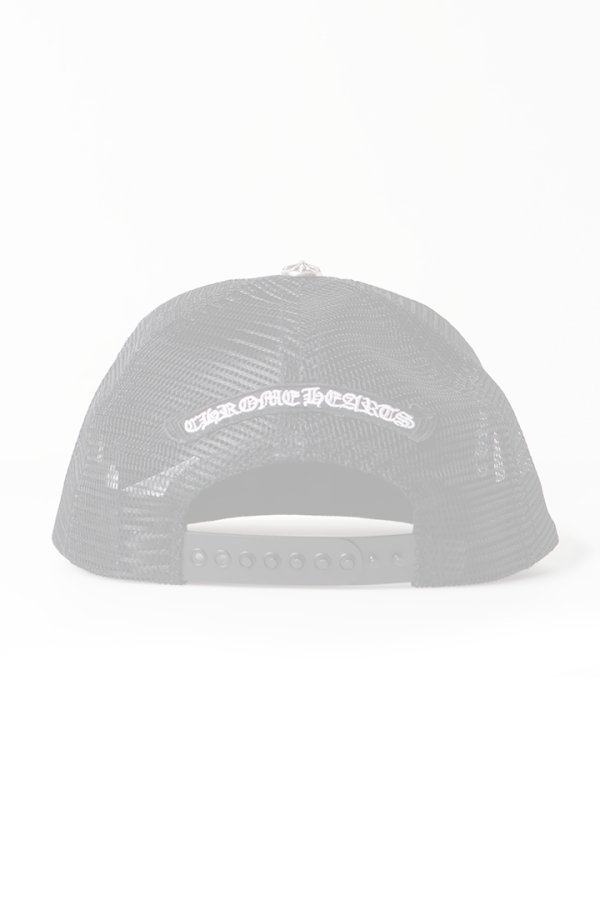 画像4:   CHROME HEARTS クロムハーツ 3セメタリークロス パッチ トラッカーメッシュキャップ {-BFS}  :CH202604-03-BKOR-F  (4)