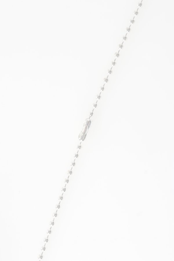 画像7:   CHROME HEARTS クロムハーツ クリアーシリコンCHクロス ボールチェーン ネックレス {-BFS}  :CH202604-04-CLR-F  (7)