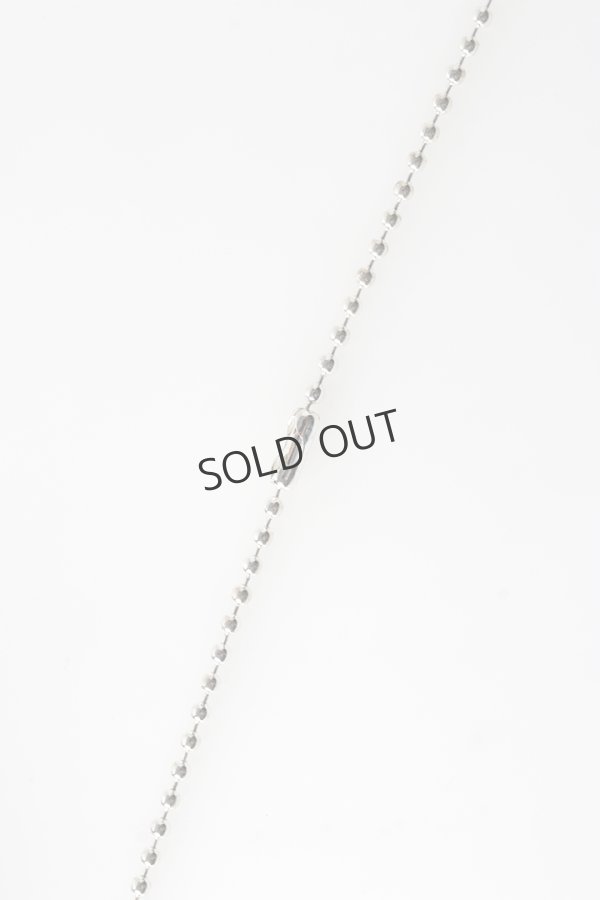画像7: {SOLD}CHROME HEARTS クロムハーツ クリアーシリコンCHクロス ボールチェーン ネックレス{-BFS} (7)