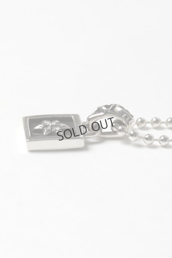 画像3: {SOLD}★新品 インボイス付 CHROME HEARTS クロムハーツ CHARM-FRAMED／フレームド スターチャーム ボールチェーン ネックレス{-BFS} (3)
