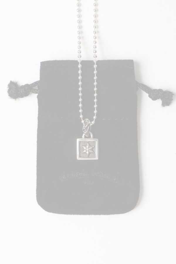 画像5:   CHROME HEARTS クロムハーツ CHARM-FRAMED／フレームド スターチャーム ボールチェーン ネックレス {-BFS}  :CH202604-05-SLV-F  (5)