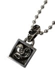 画像1: ★新品 インボイス付 CHROME HEARTS クロムハーツ CHARM-FRAMED／フレームド ハートチャーム ボールチェーン ネックレス{-BFS} (1)