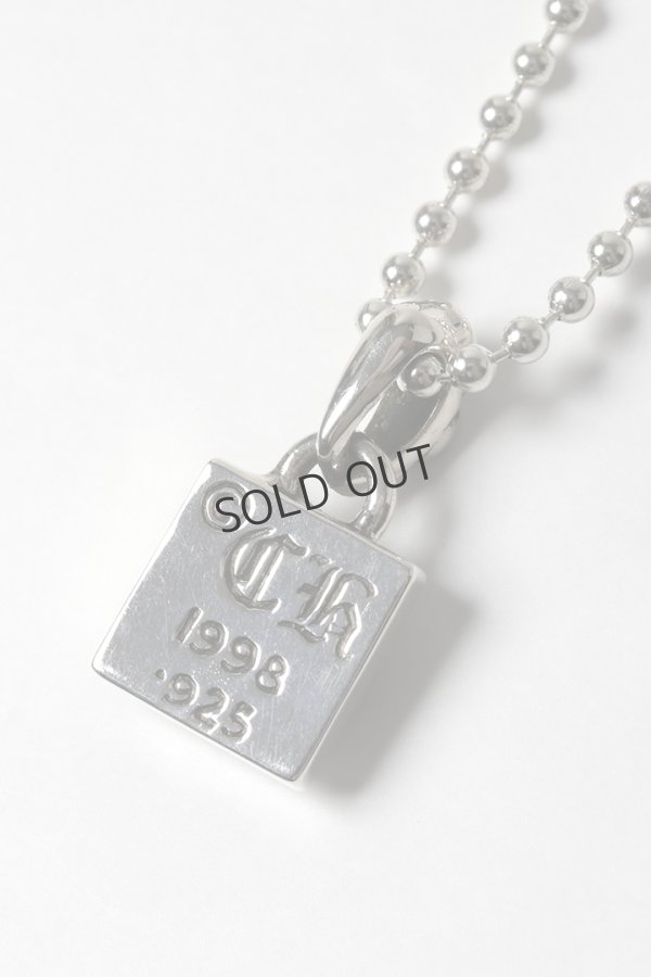 画像4: {SOLD}★新品 インボイス付 CHROME HEARTS クロムハーツ CHARM-FRAMED／フレームド ハートチャーム ボールチェーン ネックレス{-BFS} (4)
