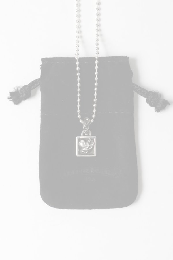 画像5:   CHROME HEARTS クロムハーツ CHARM-FRAMED／フレームド ハートチャーム ボールチェーン ネックレス {-BFS}  :CH202604-06-SLV-F  (5)