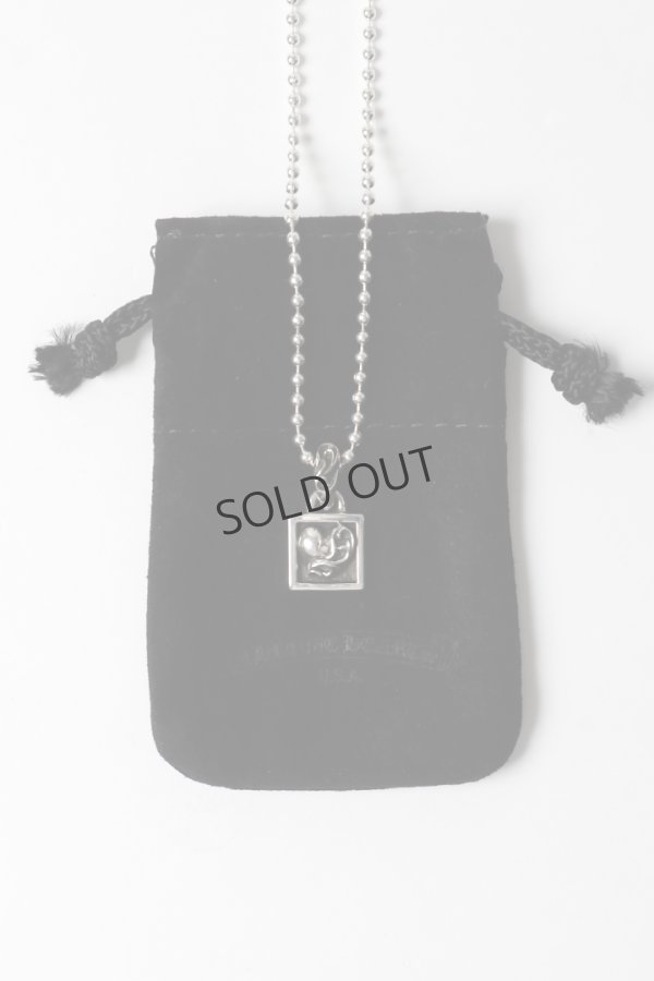 画像5: {SOLD}★新品 インボイス付 CHROME HEARTS クロムハーツ CHARM-FRAMED／フレームド ハートチャーム ボールチェーン ネックレス{-BFS} (5)