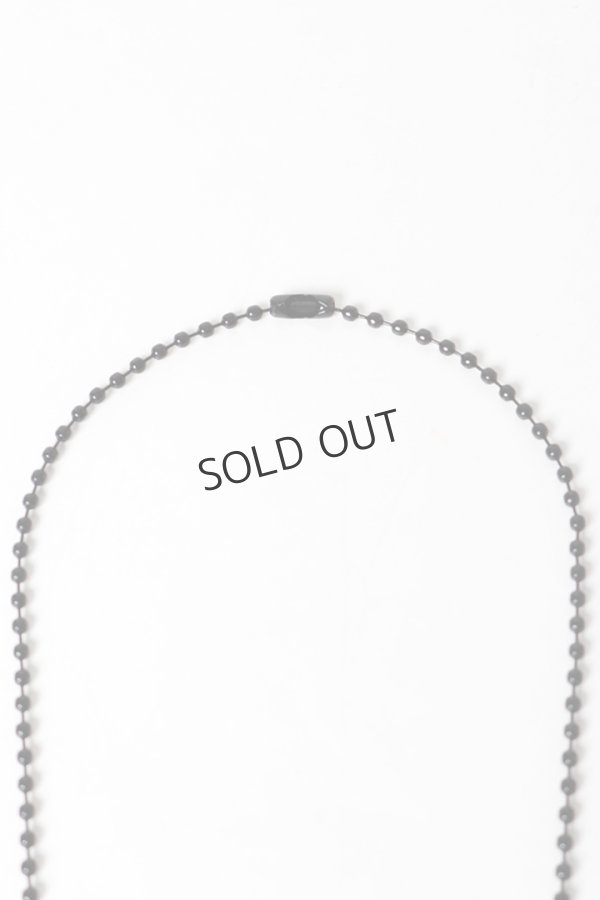 画像4: {SOLD}★新品 インボイス付 CHROME HEARTS クロムハーツ PENDANT-BS FLEUR - SLCN／BSフレア ボールチェーン シリコンネックレス{-BFS} (4)
