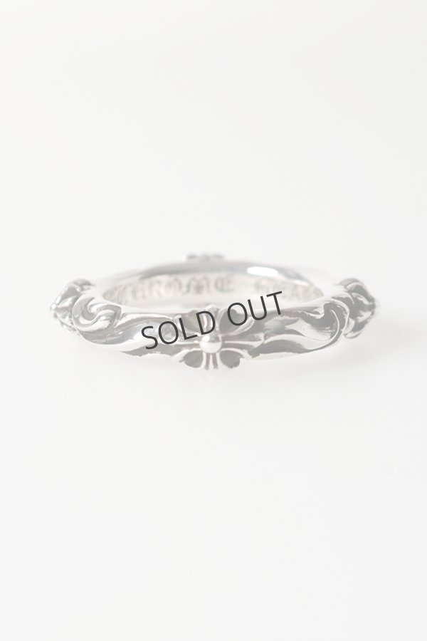 画像2: {SOLD}★新品 インボイス付 CHROME HEARTS クロムハーツ RING-SBT BAND／SBTバンドリング{-BFS} (2)