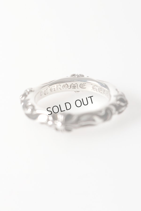 画像3: {SOLD}★新品 インボイス付 CHROME HEARTS クロムハーツ RING-SBT BAND／SBTバンドリング{-BFS} (3)