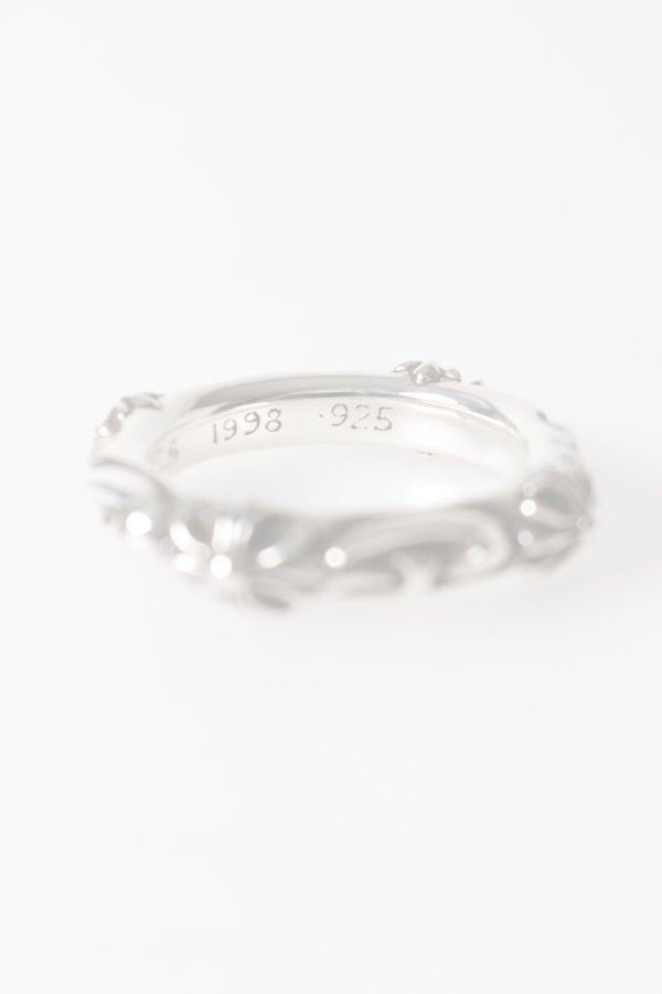 画像4:   CHROME HEARTS クロムハーツ RING-SBT BAND／SBTバンドリング {-BFS}  :CH202606-01-SLV-20  (4)