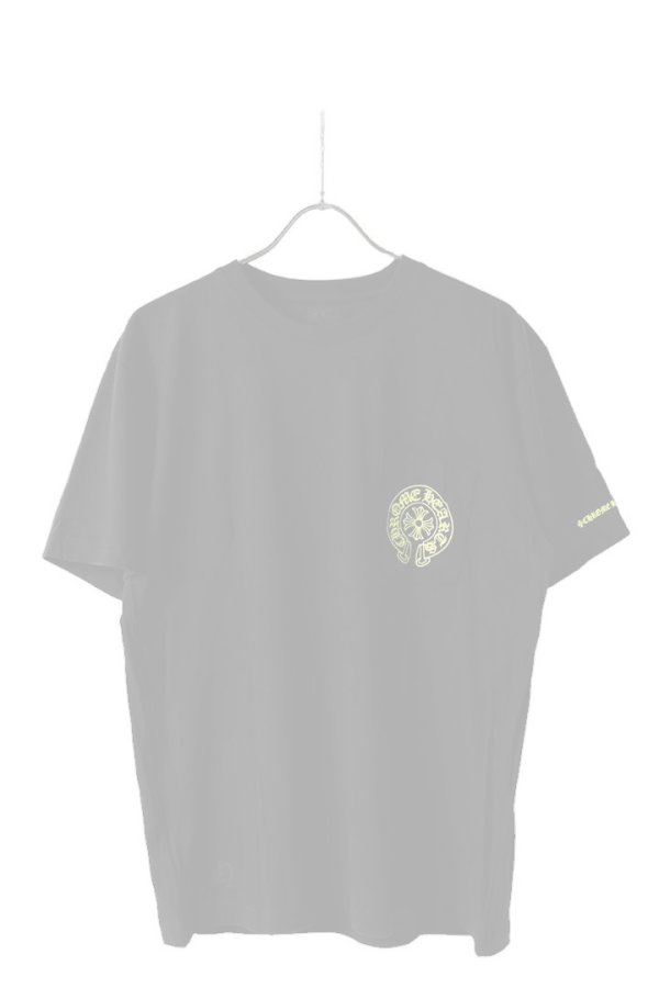 画像2:   CHROME HEARTS クロムハーツ ホースシュー S/S Tシャツ {-BFS}  :CH202606-04  (2)