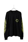 画像2: CHROME HEARTS クロムハーツ ホースシュー L/S Tシャツ{-BFS} (2)