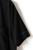 画像3: CHROME HEARTS クロムハーツ ネックロゴ S/S Tシャツ ブラック×ブループリント{-BFS} (3)