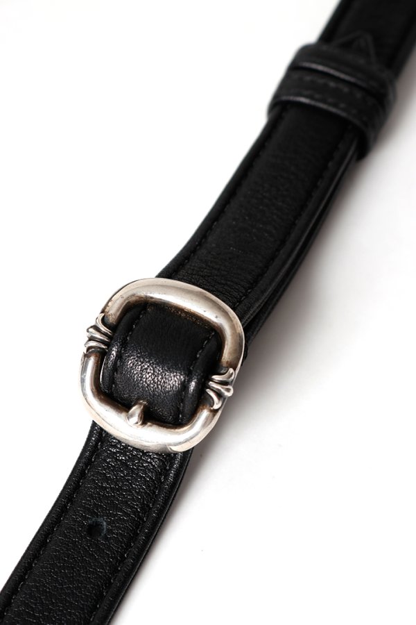 画像11: CHROME HEARTS クロムハーツ ミニスナットパック インディゴデニム×ブラックレザー{-BFS} (11)