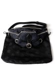 画像12: CHROME HEARTS クロムハーツ ミニスナットパック インディゴデニム×ブラックレザー{-BFS} (12)