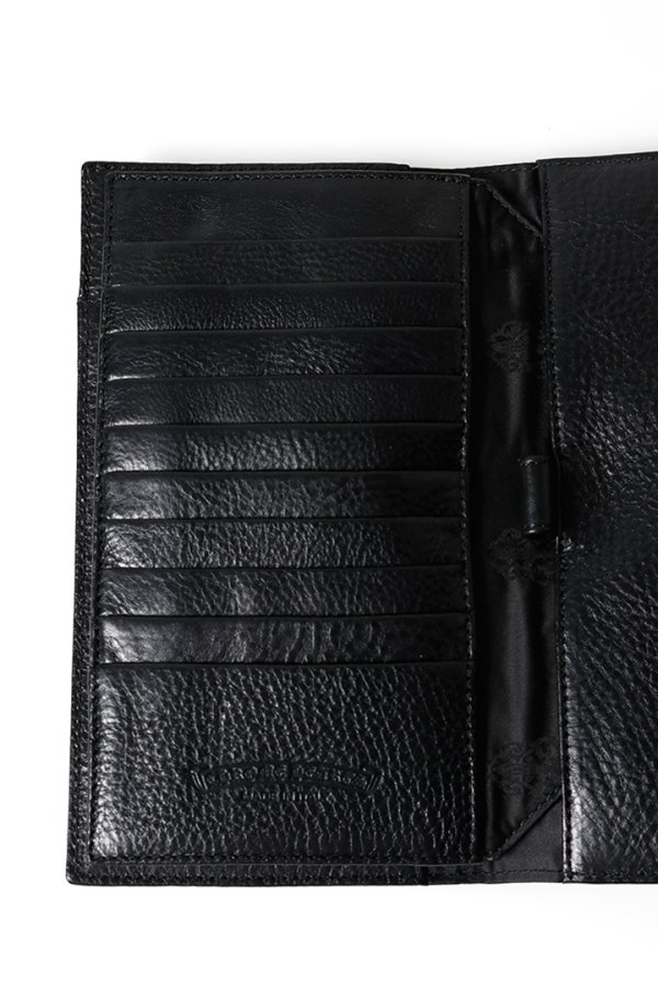 画像4: CHROME HEARTS クロムハーツ WALLET-WAVE-BLK HVY WT LTHR／ウェーブウォレット{-BFS} (4)