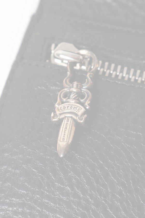 画像6:  {SOLD} CHROME HEARTS クロムハーツ WALLET-WAVE-BLK HVY WT LTHR／ウェーブウォレット {-BFS}  :CH202606-16-F  (6)