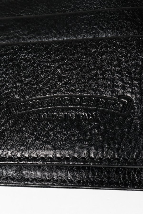 画像8: CHROME HEARTS クロムハーツ WALLET-WAVE-BLK HVY WT LTHR／ウェーブウォレット{-BFS} (8)